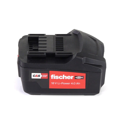Fischer Akku Set 18V mit 2x FSS-B Li-Ion Akku 18V 4,0 Ah ( 552930 ) CAS Partner - Toolbrothers