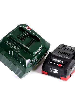 Martillo combinado a batería Metabo KHA 18 LTX 18V 2.2J SDS Plus + 1x batería 4.0 Ah + cargador + metaBOX