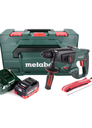 Metabo KHA 18 LTX Akku Kombihammer 18V 2,2J SDS Plus + 1x Akku 5,5 Ah + Ladegerät + metaBOX