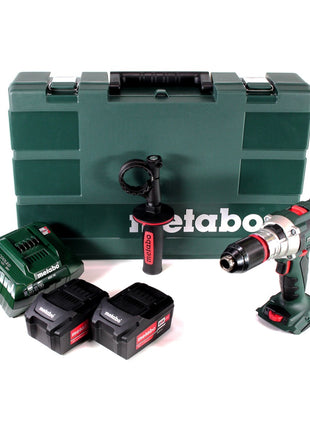 Metabo SB 18 LTX Impuls Perceuse-visseuse à percussion sans fil 18V 110 Nm + 2x Batteries 5,2 Ah + Chargeur + Coffret de transport ( 602192680 )