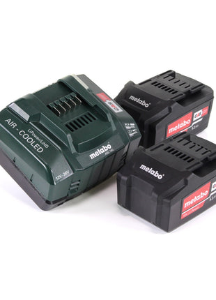 Metabo SB 18 LTX Impuls Perceuse-visseuse à percussion sans fil 18V 110 Nm + 2x Batteries 5,2 Ah + Chargeur + Coffret de transport ( 602192680 )