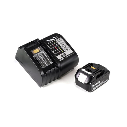 Makita DDF 483 STX4 Akku Bohrschrauber 18V 40Nm Brushless + 1x Akku 5,0Ah + Ladegerät + 70tlg. Bit Bohrer Set + Koffer