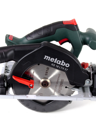 Metabo KS 18 LTX 57 Akumulatorowa pilarka tarczowa 18V 165x20mm + 1x akumulator 5,2Ah + MetaLoc - bez ładowarki