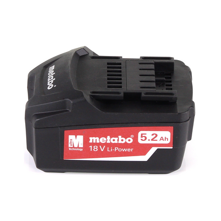 Metabo KS 18 LTX 57 Sega circolare a batteria 18V 165x20mm + 1x batteria 5,2Ah + MetaLoc - senza caricabatteria