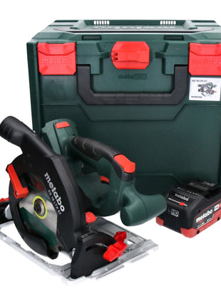 Metabo KS 18 LTX 57 Akku Handkreissäge 18 V 165 mm + 1x Akku 8,0 Ah + metaBOX - ohne Ladegerät - Toolbrothers