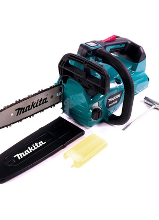 Motosierra a batería Makita DUC 256 Z 36 V (2x 18 V) sin escobillas 25 cm solo - sin batería, sin cargador