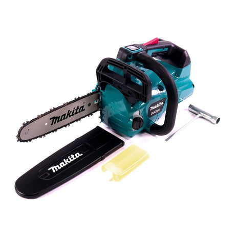 Motosierra a batería Makita DUC 256 Z 36 V (2x 18 V) sin escobillas 25 cm solo - sin batería, sin cargador