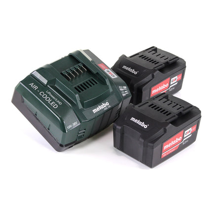 Metabo MT 18 LTX Utensile multifunzione a batteria 18V + 2x Batterie 5,2Ah + Caricabatterie + Valigetta