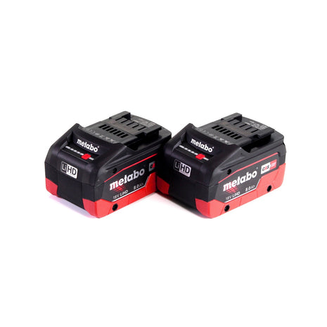 Metabo Akku Basis Set 18V mit 2x Akku LiHD 8,0Ah ( 625369000 ) - Toolbrothers