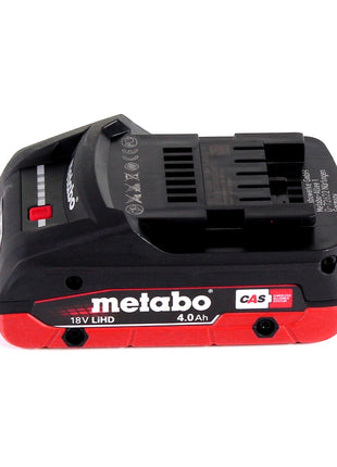 Cortasetos a batería Metabo AHS 18-55 V 18V 53cm + 1x batería 4.0Ah - sin cargador