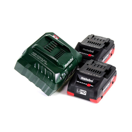 Metabo AHS 18-55 V tagliasiepi a batteria 18V 53cm + 2x batteria 4,0Ah + caricabatterie