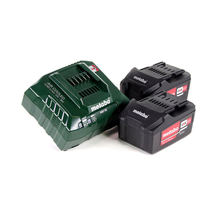 Metabo AHS 18-55 V tagliasiepi a batteria 18V 53cm + 2x batteria 5,2Ah + caricatore