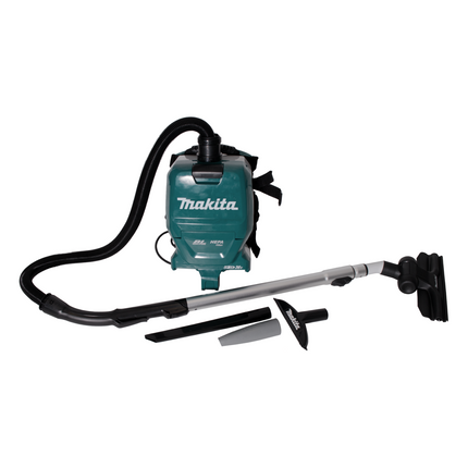 Makita DVC 261 FX15 Akku Rucksackstaubsauger 36V (2x 18V) 2L Brushless + 2x Akku 3,0Ah  - ohne Ladegerät