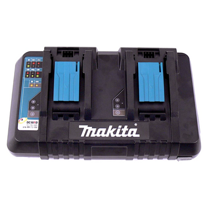 Makita DVC 261 PTX15 Aspirapolvere a spalla a batteria 36V (2x 18V) 2L + 2x Batterie 5,0Ah + Caricabatterie