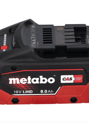 Metabo SSW 18 LTX 300 BL Akku Schlagschrauber 18 V 300 Nm 1/2" Brushless + 1x Akku 8,0 Ah + metaBOX - ohne Ladegerät