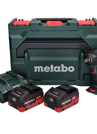 Metabo SSW 18 LTX 300 BL Akku Schlagschrauber 18 V 300 Nm 1/2" Brushless + 2x Akku 8,0 Ah + Ladegerät + metaBOX