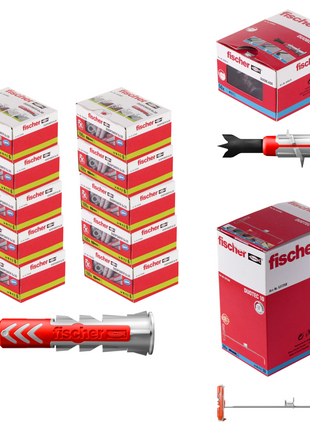 Fischer Profibox DUO-Line  : DUOPOWER 6x30mm + 1000 pcs - DUOTEC 10 + 50 pcs - DUOBLADE + 50 pcs. ( 553667 )