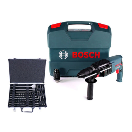 Bosch GBH 2-26 F martello rotante 830W 2,7J SDS-plus + set di punte e scalpelli da 17 pezzi + valigetta