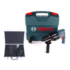 Marteau perforateur Bosch GBH 2-26 F 830W 2,7J SDS-plus + 17 pièces. Coffret de burins + coffret