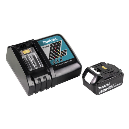 Trapano a percussione a batteria Makita DHR 242 RT1J 18V 2.0J SDS-plus Brushless + 1x batteria ricaricabile 5.0Ah + caricabatterie + Makpac