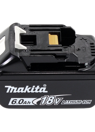 Taladro percutor a batería Makita DHR 242 G1J 18V 2.0J SDS-plus sin escobillas + 1x batería 6.0Ah + Makpac - sin cargador