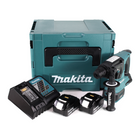 Trapano a percussione a batteria Makita DHR 242 RGJ 18V 2.0J SDS-plus Brushless + 2x batteria ricaricabile 6.0Ah + caricabatterie + Makpac