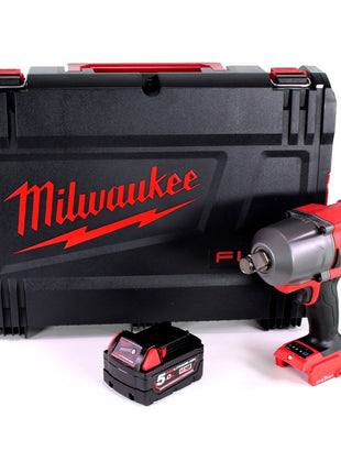 Milwaukee M18 ONEFHIWF34 501 llave de impacto inalámbrica 3/4" 18V 1627Nm + 1x batería 5.0Ah + caja HD - sin cargador