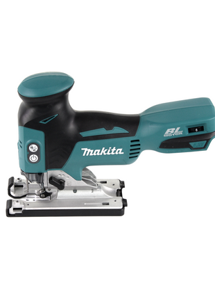 Makita DJV 181 T1J Akku Pendelhubstichsäge 18V Brushless + 1x Akku 5,0Ah + Bosch 15tlg. Stichsägeblatt Set + Makpac - ohne Ladegerät