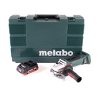 Metabo W 18 LTX 125 Quick Winkelschleifer 18V 125mm + 1x Akku 4,0Ah + Koffer - ohne Ladegerät