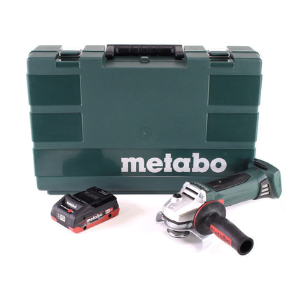 Metabo W 18 LTX 125 Quick Winkelschleifer 18V 125mm + 1x Akku 4,0Ah + Koffer - ohne Ladegerät