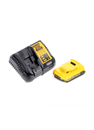 Scie sauteuse sans fil DeWalt DCS 331 N + 1x batterie 2 Ah + chargeur + jeu de lames de scie sauteuse Bosch + TSTAK