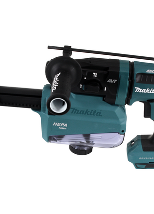 Makita DHR 182 RWTJ Akku Bohrhammer 18V 1,7J SDS-plus Brushless + 2x Akku 5,0Ah + Ladegerät + Staubabsaugung + Makpac