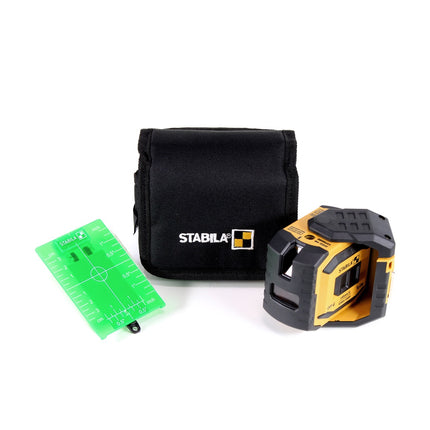 Stabila LAX 300 G Kreuzlinien Lot Laser  + Kurbelsäulenstativ ST-K-S ( 19242 )