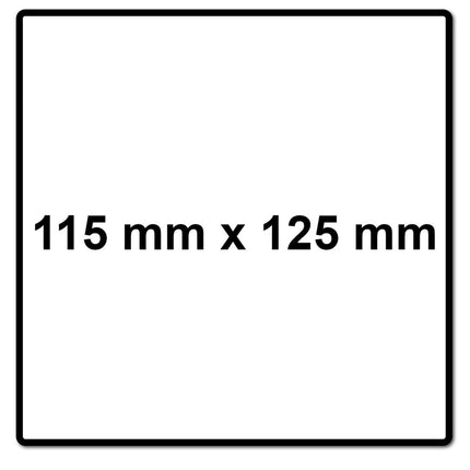 Mirka Goldflex Soft Rotolo di carta abrasiva 115x125mm, P800, 200 fogli ( 2912707081 )
