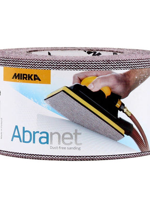 Mirka ABRANET Rouleau de papier abrasif 75 mm x 10 m P80 Klett (545BI001803R)