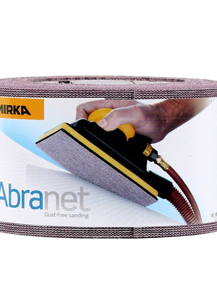 Mirka ABRANET Rouleau d'Abrasif  Velcro 75 mm x 10 m P180 (545BI001183R)