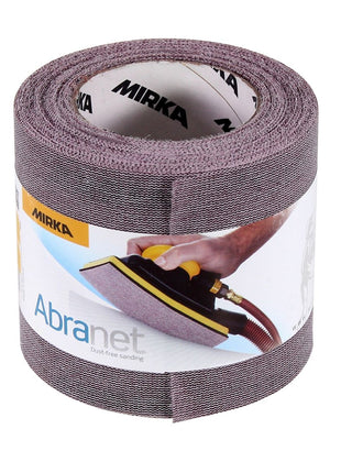 Mirka ABRANET Rouleau de papier abrasif 115 mm x 10 m P120  Klett (545BY001123R)