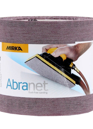 Mirka ABRANET Schleifpapier Rolle 115mm x 10m P320 Schleifrolle Klett ( 545BY001323R )