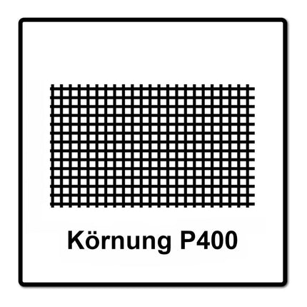 Mirka ABRANET Schleifpapier Rolle 115mm x 10m P400 Schleifrolle Klett ( 545BY001413R )