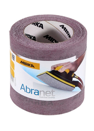 Rollo de papel de lija Mirka ABRANET 115mm x 10m P400 rollo de lija Velcro (545BY001413R)