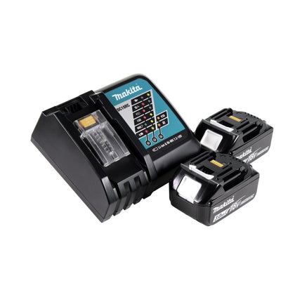 Makita DCL281 FRFB Akku Staubsauger 18V + 2x Akku 3,0Ah + Ladegerät