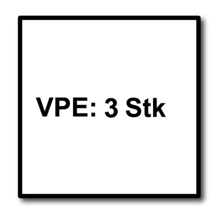 Festool 3x lama circolare a denti fini HW 216 x 2,3 x 30 mm L60 216 mm 60 denti ( 3x 500125 )