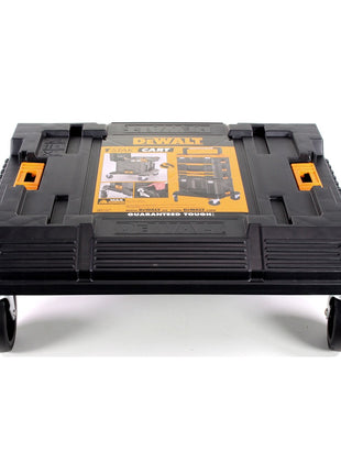 DeWalt DWST1-71229 Carro apilable con tabla rodante TSTAK + caja DT 70716 TSTAK CADDY + juego de brocas y taladros para piedra FlexTorq 75 piezas