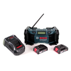 Radio de chantier Bosch GML SoundBoxx 14,4-18V + 2x batteries 2,0Ah + chargeur