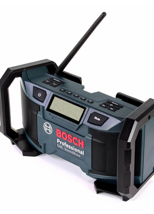 Bosch GML SoundBoxx Baustellenradio 14,4-18V + 2x Akku 3,0Ah + Ladegerät