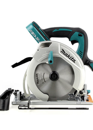 Makita DHS 710 TJ 36V Akku Li-Ion Handkreissäge 190 mm + 2x Akku 5,0Ah + Makpac - ohne Ladegerät