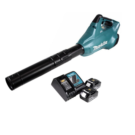 Soplador de hojas a batería Makita DUB 362 RF 2x18V + 2x batería 3.0Ah + cargador