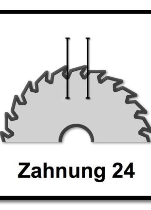 Festool Panther Kreissägeblatt PW24 254 x 2,4 x 30 mm ( 575974 ) für TKS 80 Tischkreissäge - Toolbrothers
