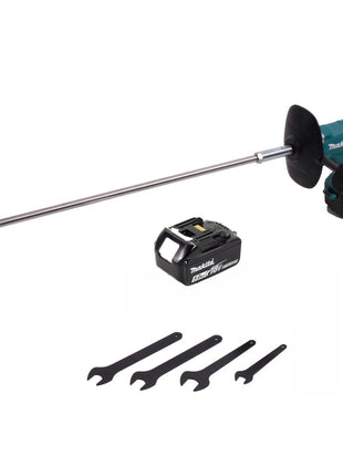 Makita DUT 130 T1 Akku Rührgerät 18V M14 Brushless + 1x Akku 5,0Ah - ohne Ladegerät