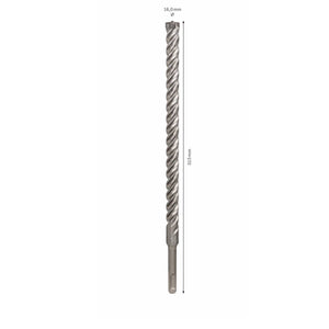 Bosch Punta per foratura 7X SDS-plus 16x250x315mm Carburo ( 2608576169 ) - certificato PGM